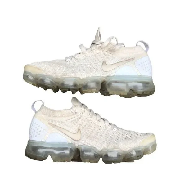 Rare 2017 Nike Air VaporMax 2 Light Cream Size 8W - Picture 4 of 16